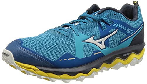 Mizuno Wave Mujin 7, Zapatillas para Carreras de montaa Hombre, Mykonosb Blancanieves Sblue, 39 EU