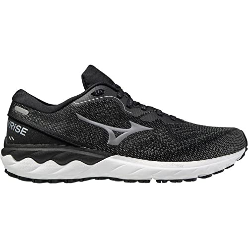 Mizuno Wave SKYRISE 2, Zapatillas de Running Hombre, Black/FrostGray/White, 42 EU