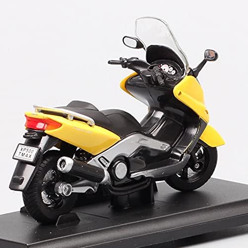 Modelo de Motocicleta de Juguete, Juguete de relación Motocicleta Compatible with y-amaha Xp500 Tmax 2001 Niños 1/18 Scota Scooter Motocicleta Diecast Modelos Juguetes de Bicicleta Vehículo de Souven