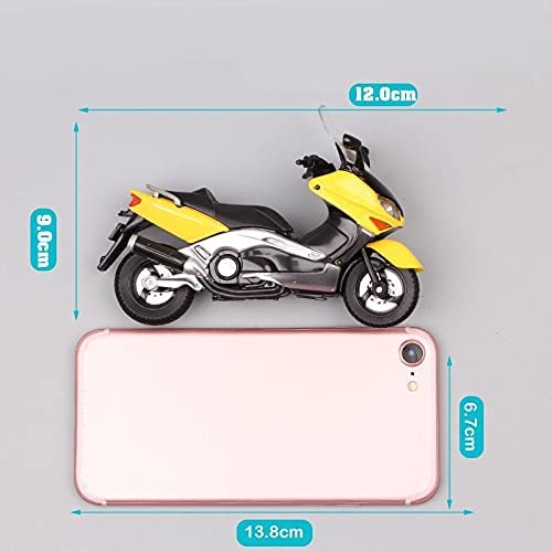 Modelo de Motocicleta de Juguete, Juguete de relación Motocicleta Compatible with y-amaha Xp500 Tmax 2001 Niños 1/18 Scota Scooter Motocicleta Diecast Modelos Juguetes de Bicicleta Vehículo de Souven