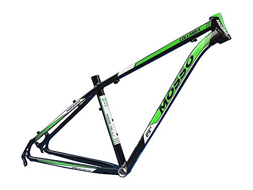 Mosso MTB 2932TB - Cuadro, Color Negro/Verde, Talla 19"