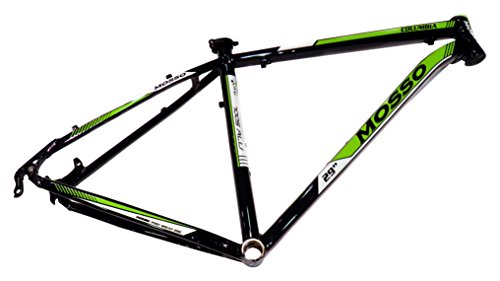 Mosso MTB 2932TB - Cuadro, Color Negro/Verde, Talla 19"