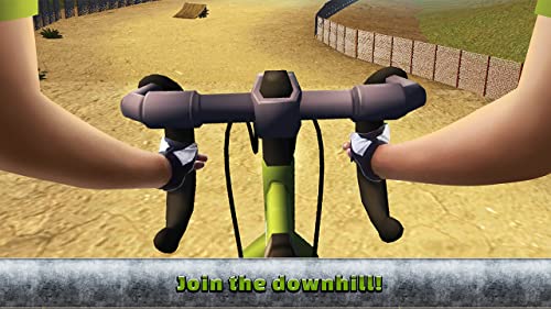 MTB DownHill Mountain Bike Racing Fever: BMX Bicycle Stunt Riding Trial