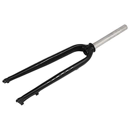 MTB Fibra de Carbono Horquilla Delantera rígida Freno de Disco Bicicletas de montaña Horquilla 26/27.5/29 pulgadas-black-26inch