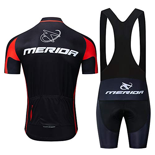 MTBHW Equipacion Ciclismo Hombre Ropa Ciclista y Pantalones Cortos Conjunto Ciclismo Verano