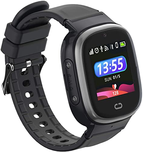 MY WATCH Reloj GPS Niños 2.0 Smartwatch para Niños Resistente al Agua Pantalla Táctil Reloj Niño GPS Localizador y Llamadas, WiFi, LBS, Voz, Cámara, SOS Batería 520 Mah