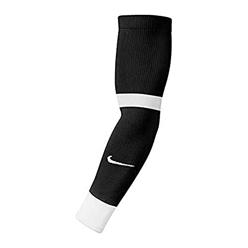 NIKE Matchfit Leg Warmers, Unisex-Adult, Black/(White), S/M