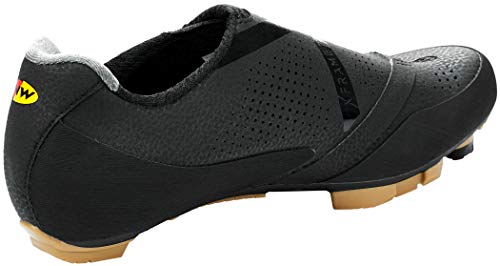 Northwave Ghost XCM 2 - Zapatillas para bicicleta de montaña, color negro y dorado 2021, talla 40,5