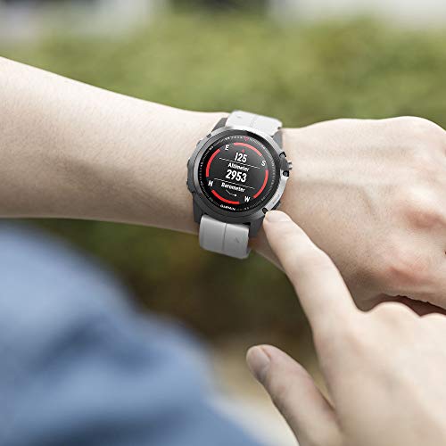 NotoCity Garmin Fenix 5 Correa, 22mm Easy-Fit Silicona Reemplazo Correa para Garmin Fenix 5/Fenix 5 Plus/Fenix 6/Fenix 6 Pro/Forerunner 935/945,no Adapta a Fenix 5X, 5s