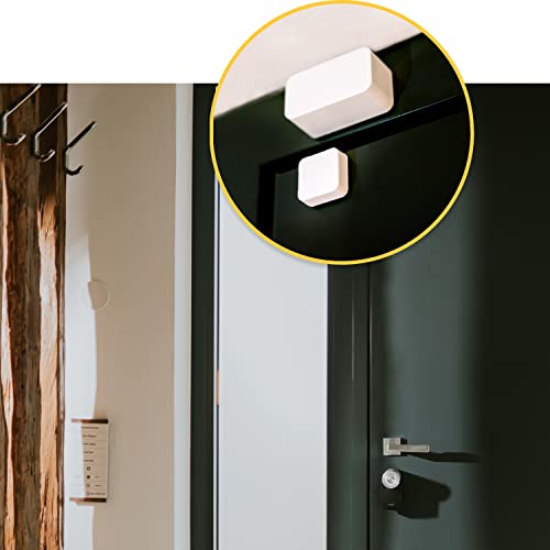 Nuki Door Sensor, Sensor Inteligente para Nuki Smart Lock, notificaciones (Puerta Abierta, Cerrada) a Distancia, Bluetooth, Accesorios para Cerradura electrónica, Nuki Smart Home.