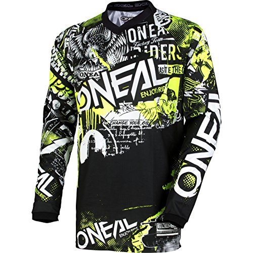 Oneal 0008-804 Equipación para Montar En Bicicleta y Motocross, L, Negro