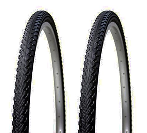 Onogal 2X Cubierta Neumatico Antipinchazos Tecnología Prbb Para Bicicleta Hibrida Mixta Mtb y Trekking 26" X 1.90 3707