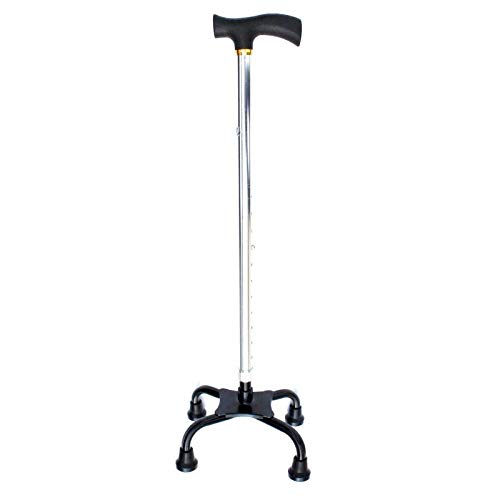 Oshamsviatm Bastones de Trekking Muletas Mayores retráctiles Big Big Four-Leged Stick Stick Four-Corner Backsk Bastones