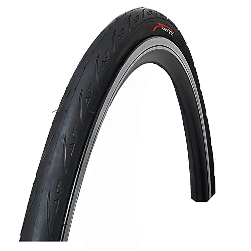 Par de Fincci Caucho de Bicicleta para Carretera Carreras 60TPI 1mm Anti Pinchazo Cubiertas 700 x 23c