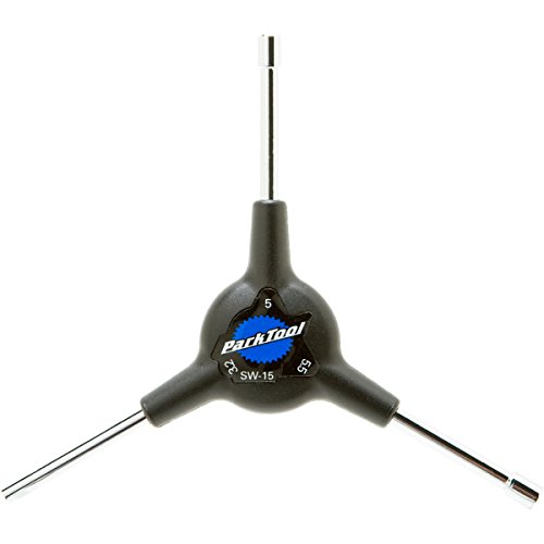 ParkTool SW-15C - Llave de radios Triple Azul Negro Talla:Talla única