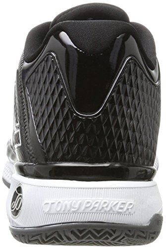 Peak Sport Europe Basketballshoe Tony Parker TP IV, Zapatillas de Baloncesto Unisex Adulto, Negro (Black White 27014), 43 EU