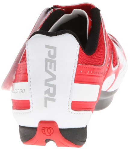 PEARL IZUMI Select Road RD III Zapatillas de Carretera, Hombre, Blanco/Rojo, 42