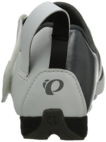 PEARL IZUMI - Zapatilla para Mujer Tri Fly v, Color Blanco y Negro, Talla 37