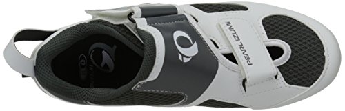 PEARL IZUMI - Zapatilla para Mujer Tri Fly v, Color Blanco y Negro, Talla 37