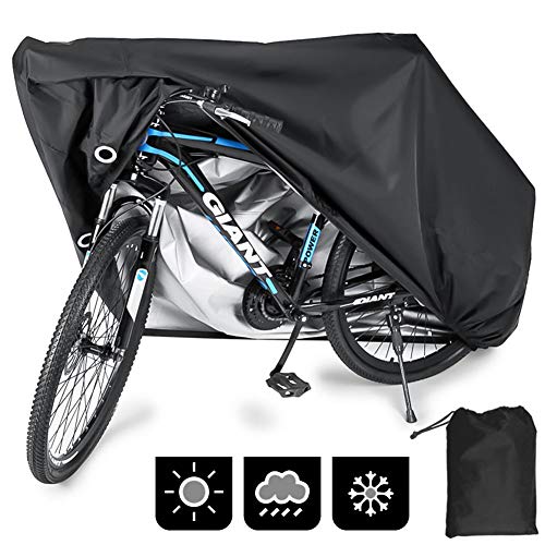 Favoto Funda para Bicicleta Exterior, 210D Oxford Cubierta Protector  Impermeable al Aire Libre contra Lluvia UV