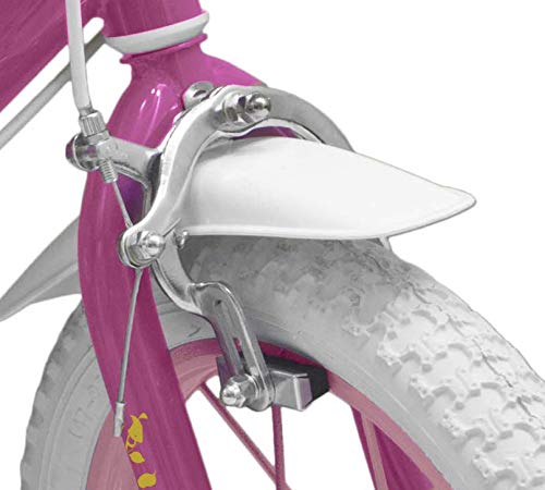 Pik&Roll Princesse - Bicicleta para niña (16 Pulgadas), Color Rosa