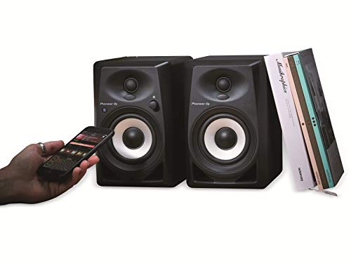 Pioneer DM-40BT altavoz De 2 vías Negro Inalámbrico y alámbrico 3,5mm/Bluetooth - Altavoces (De 2 vías, Inalámbrico y alámbrico, 3,5mm/Bluetooth, 70 - 30000 Hz, 10000 Ω, Negro)