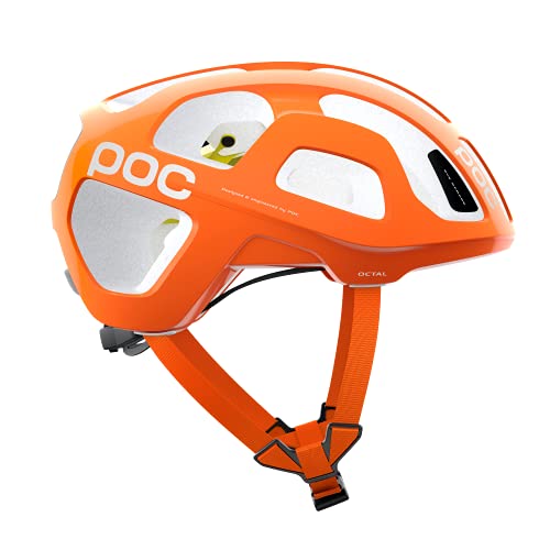 POC Octal MIPS - Casco Ciclismo, Fluorescent Orange AVIP, L (56-62cm)