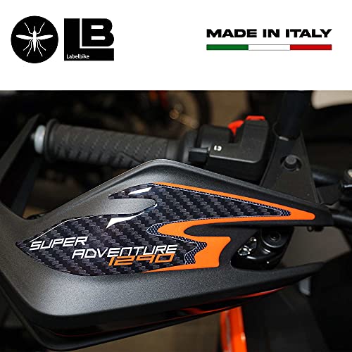 Protectores de guardamanos con Pegatinas 3D compatibles con KTM Super Adventure S y R 2021