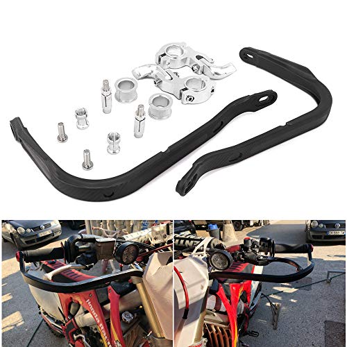 Protectores de Mano Motocicleta Universal 22 mm 28 mm Manillar Cepillo de Mano Protector de protección para Dirt Bike Motocross Enduro ATV Pit Bike