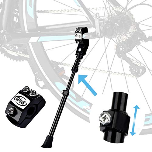 Pata Cabra Bicicleta Con Pie Goma Universal Ajustable Bike Stand Aluminio  24-28 Pulgadas Soporte Bicicleta Para E-Bike, MTB, BMX Carretera Bicicletas