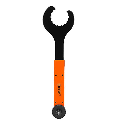 QKURT Llave de pedalier,Compatible con Shimano Hollowtech II, Herramienta de Soporte de Copa Externa BB Remove Tool BTM