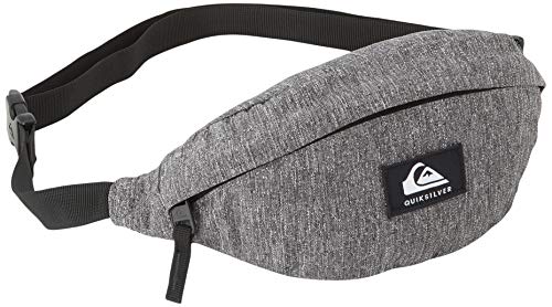 Quiksilver Pubjug-Riñonera para Hombre, Waist Pack, Light Grey Heather, 1SZ