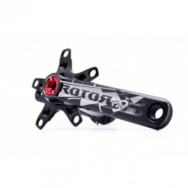 R ROTOR BIKE COMPONENTS 3D+ CRANKSET XC3 170 - BCD104x4 - Black/