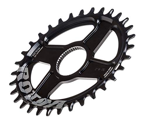 R ROTOR BIKE COMPONENTS Q Rings DM Oval Chainring Q34T Black - C01-036-27010-0