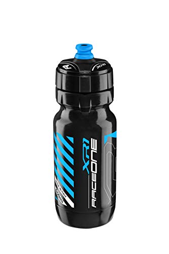 Raceone - Kit Race Duo X5 Gel (2 PCS): Porta Bidon X5 Gel + Bidon de Ciclismo XR1 Bici Carrera de Ruta/Bicicleta de Montaña MTB/Gravel Bike. 100% Made IN Italy