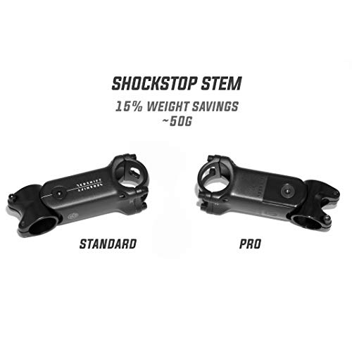 REDSHIFT ShockStop Pro Suspension Stem for Bicycles, Shock-Absorbing Bike Handlebar Stem for Road, Gravel, Hybrid, and E-Bikes, 6 Degree x 110 mm