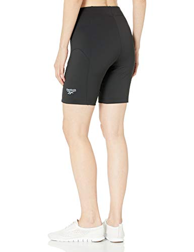 Reebok Classic Vector - Pantalón Corto para Bicicleta, Color Negro, 2XS