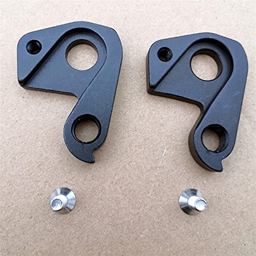 Reemplazable 2PCS Marco de carbono Bicicleta Bicicleta Derailleur Percha para SRAM Orbea OIZ OMR 19 Alma OMP 18 ORBEA OIZ 2020 MECH DROPOUT BICI Extensión Gancho de cola de bicicleta ( Color : Black )