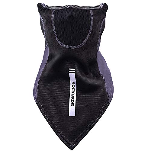 ROCKBROS Bragas de Cuello Térmico Cálido Calentador de Invierno Multifunción Bufanda Pasamontañas para Ciclismo Moto Esquí Deportes, Unisex