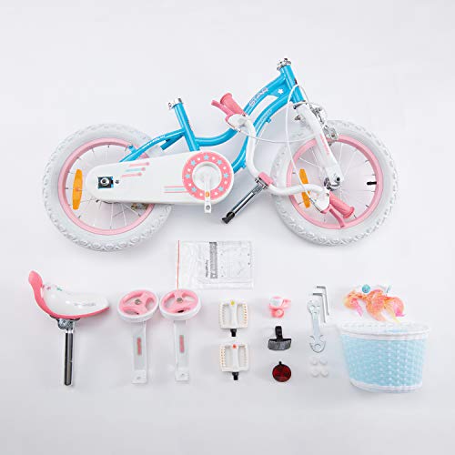 Royal Baby Bicicleta de Niño niña Stargirl Ruedas auxiliares B