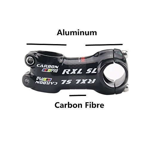 RXL SL Paquete Tallo de Carbono Vástago de Bicicleta de Carretera MTB de la Bicicleta Parte de Bicicleta 3K Lustroso 25.4 (80mm) SL2202