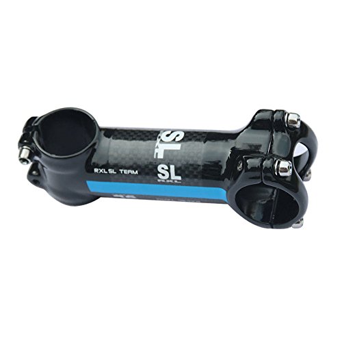 RXL SL Paquete Tallo de Carbono Vástago de Bicicleta de Carretera MTB de la Bicicleta Parte de Bicicleta 3K lustroso Azul (70mm)