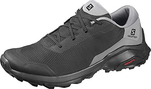 Salomon X Reveal Hombre Zapatos de trekking, Negro (Black/Black/Quiet Shade), 43 ⅓ EU