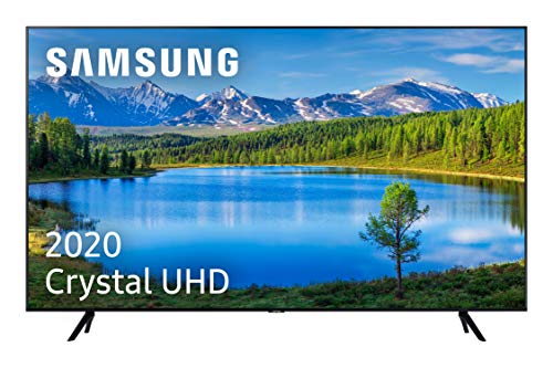 Samsung Crystal UHD 2020 50TU7095 - Smart TV de 50" con Resolución 4K, HDR 10+, Crystal Display, Procesador 4K, PurColor, Sonido Inteligente, Función One Remote Control y Compatible Asistentes de Voz