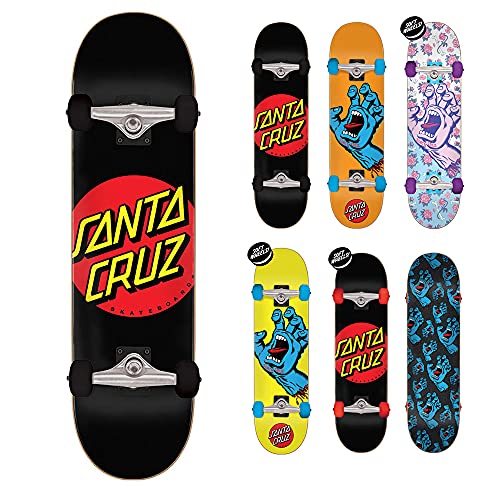 Santa Cruz Classic Dot 8.0" compleet Skateboard Black