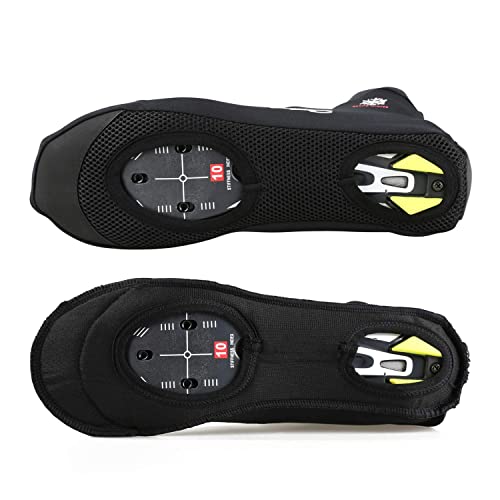 Santic Cubrezapatillas Ciclismo MTB Cubrezapatillas Bicicleta Invierno Cubrezapatos Ciclismo sin Fleece adentro S