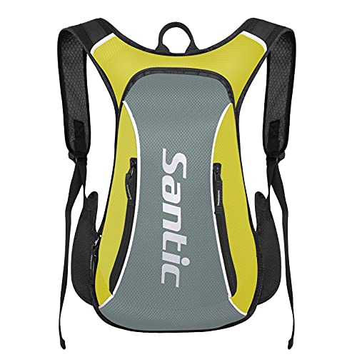 Santic Mochila Ciclismo 15L MTB Montaña Mochila Bicicleta Montaña/Carretera Pequeña Verde