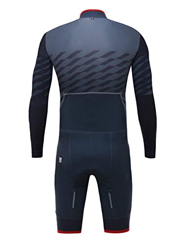 Santini Boss, Body Ciclocross para Hombre, Hombre, SP761GITBOSS, Multicolor, S