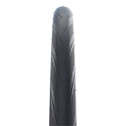 Schwalbe Faltreifen Lugano II Hs471 Neumáticos para Bicicleta, Unisex Adulto, Negro, 28" 700x25C 25-622