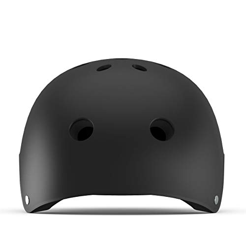 SCOOTY H.10 Casco de Protección para Movilidad Urbana y Bicicleta Adultos Unisex Negro, L (58-61 cm)